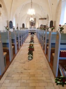 Fangel Kirke i Odense S klar til begravelse